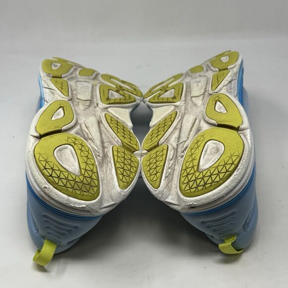 Hoka One One Bondi 8 Shoes Mens 12 D Blue Comfort Running Walking Sneakers FLAWS - Picture 15 of 16